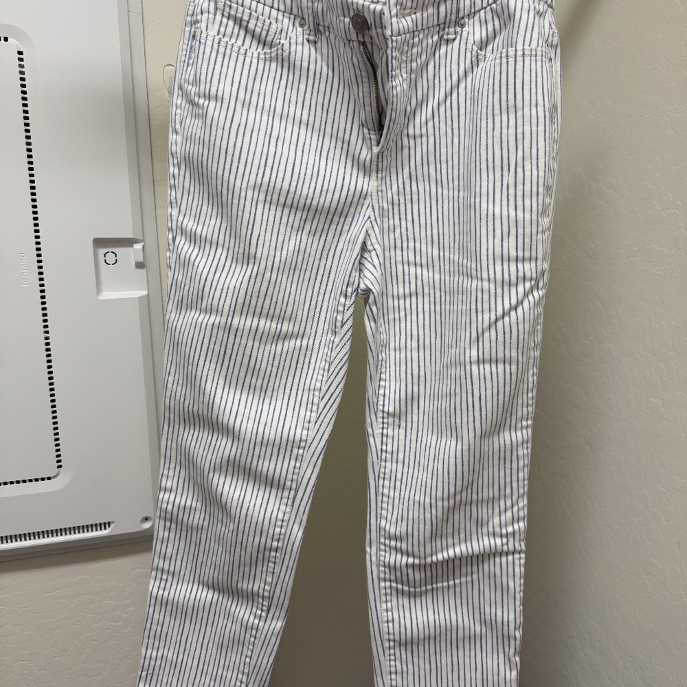 Chicos stripped cropped/ankel